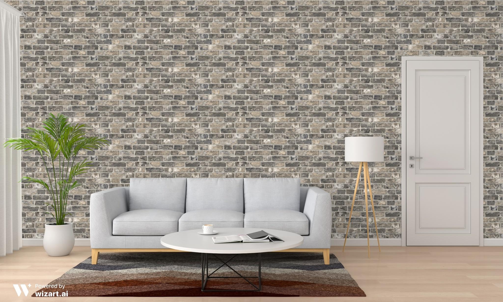 Modern Taş Desen Duvar Kağıdı